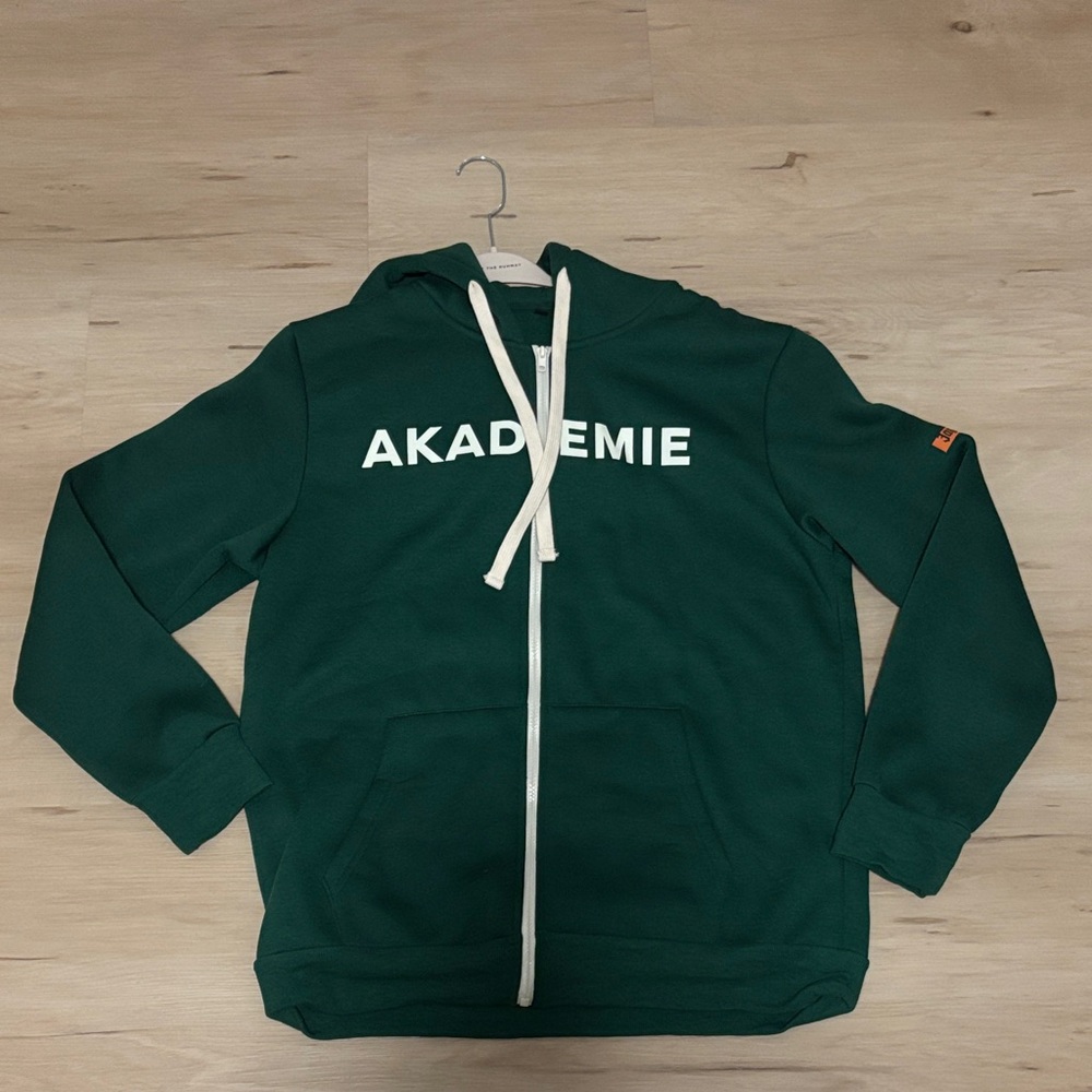 Jagermeister Green Zip Up Sweater